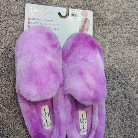 NEW Jessica Simpson Purple Slippers - Picture 3 of 3